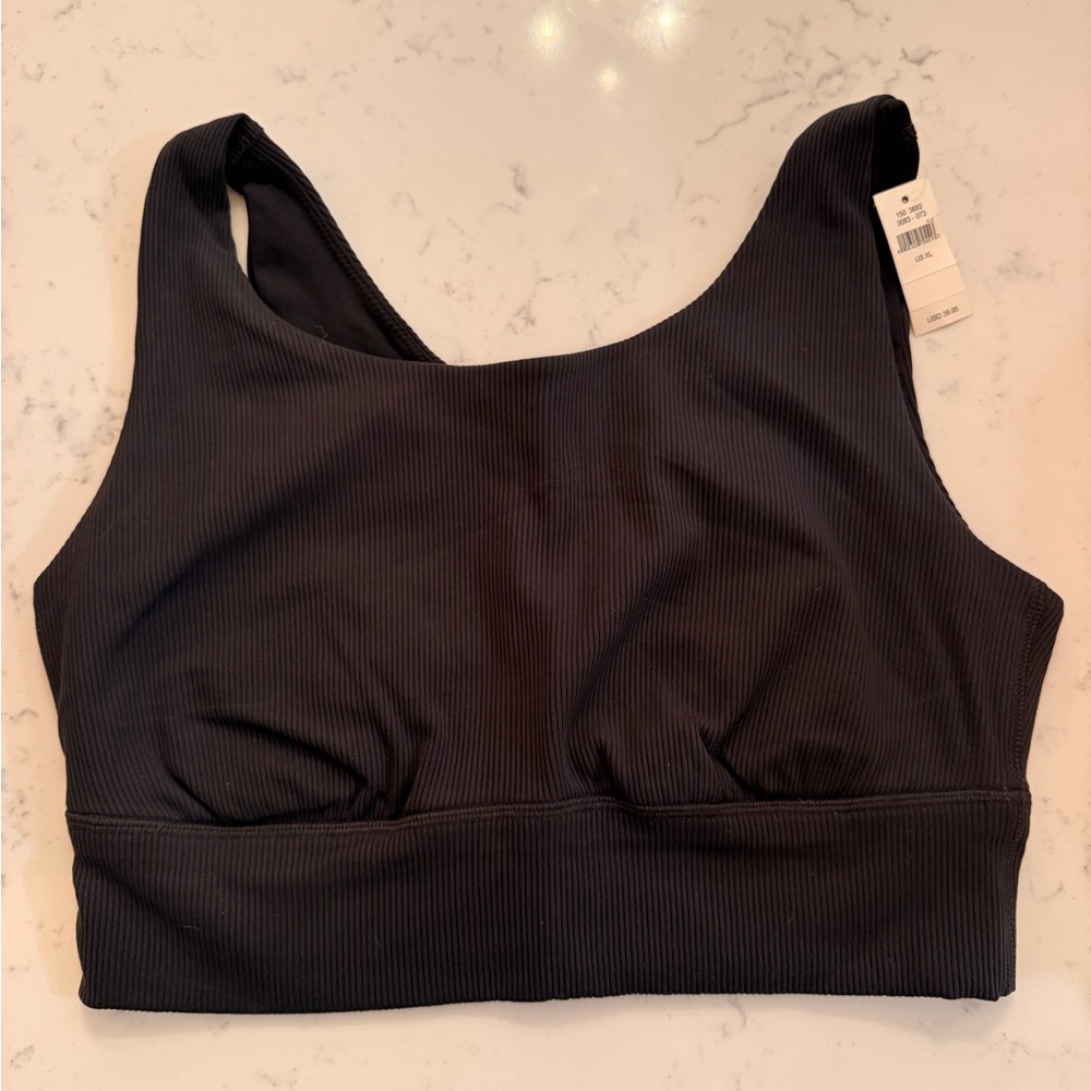 NEW w/Tags Offline by Aerie Black Sports Bra Size XL